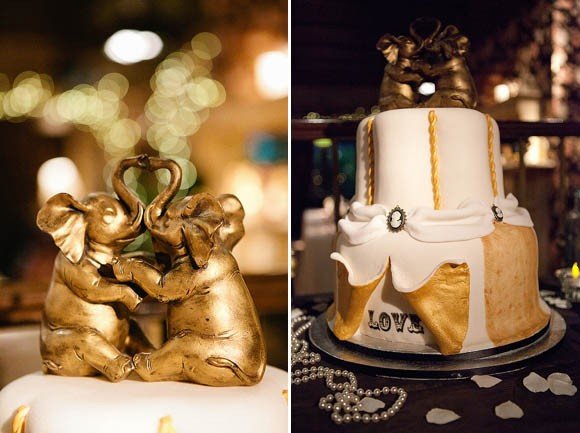 Свадебный торт со слонами