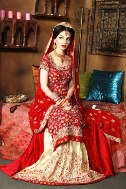 Невеста в индийском стиле