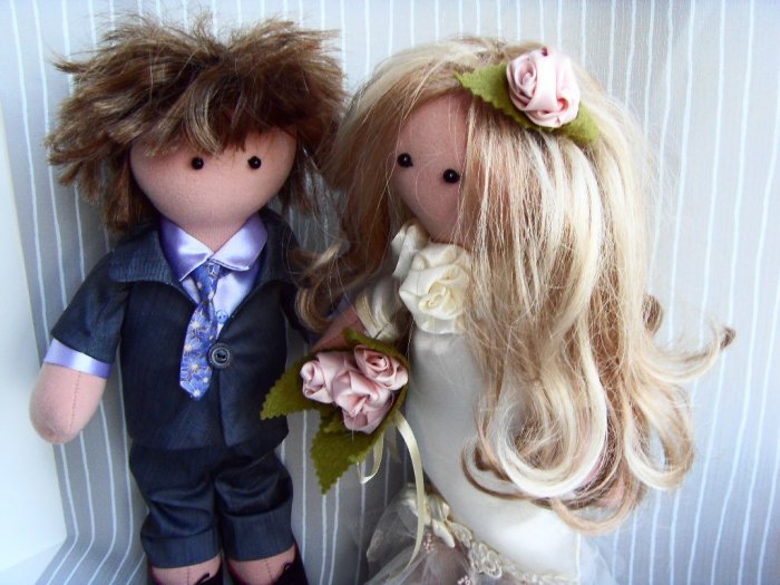 Свадебные куклы - оберег для молодоженов