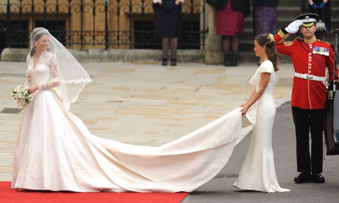 Свадебные платья королевских особ