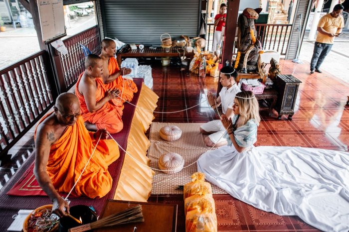 Буддистская свадьба в Японии
