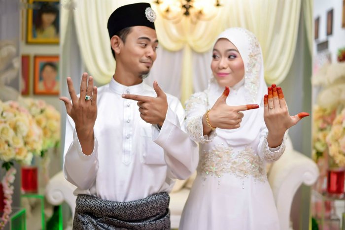Малайская свадьба мусульман