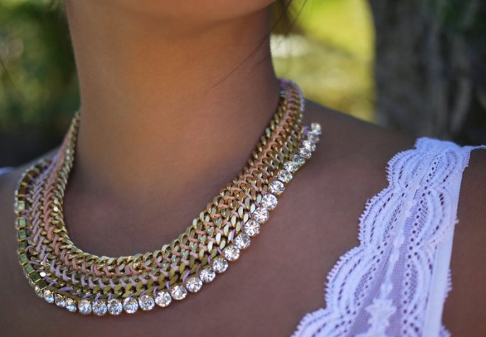Очаровательное ожерелье для невесты